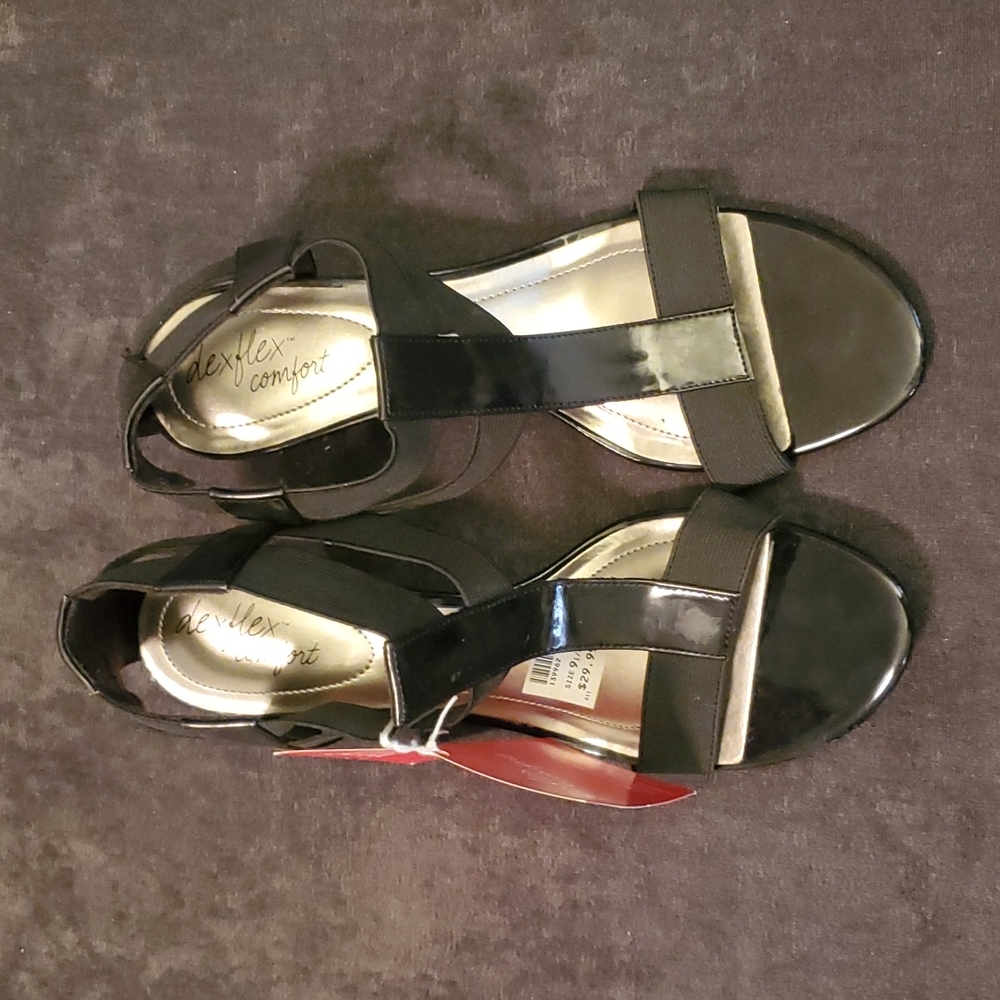 dexflex comfort wedge shoes